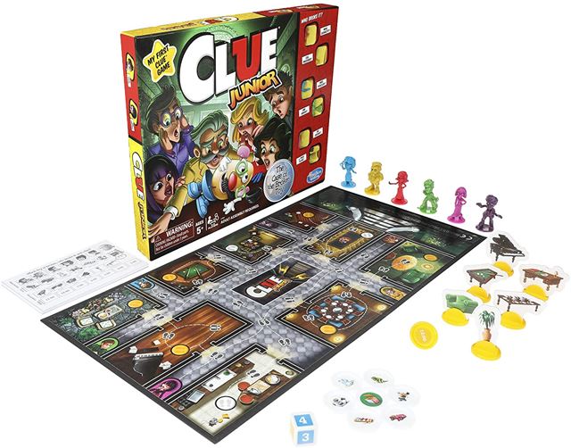 Clue Junior The Case of the Broken Toy Game Recognized as one of New