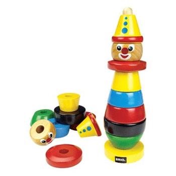 brio stacking clown