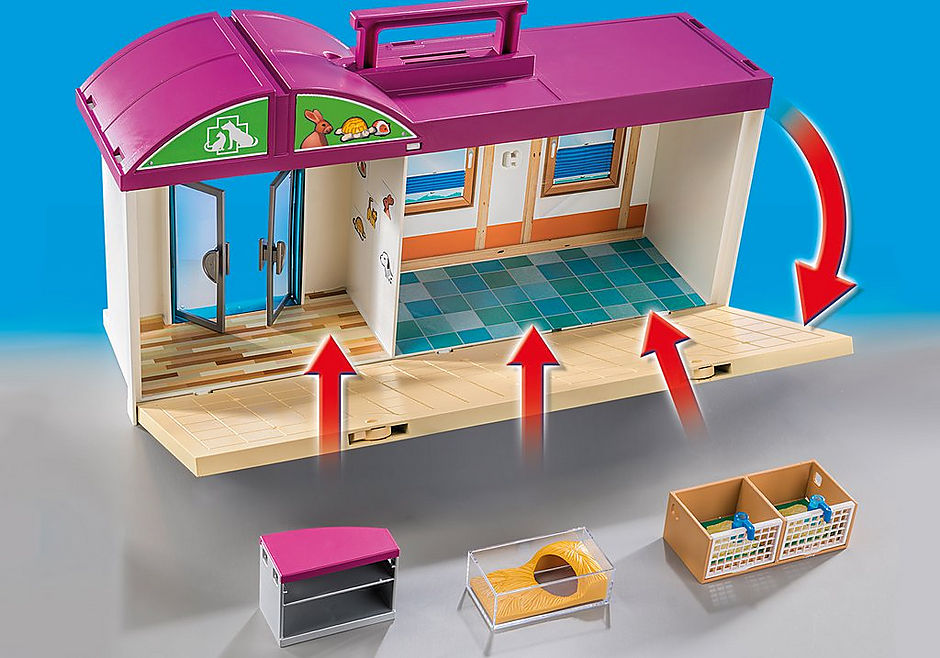 playmobil pet store interior