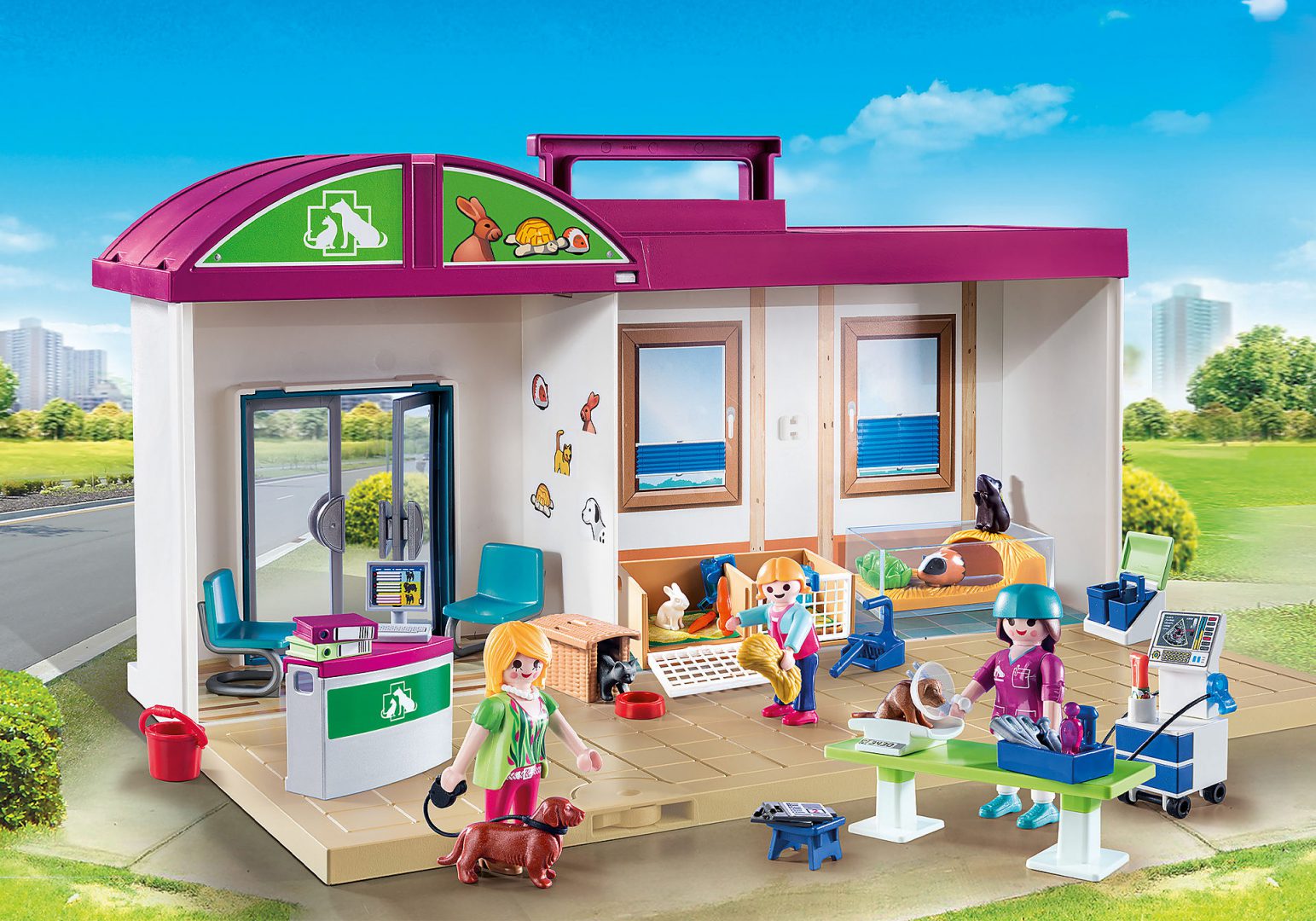 playmobil 5633 pet shop playset