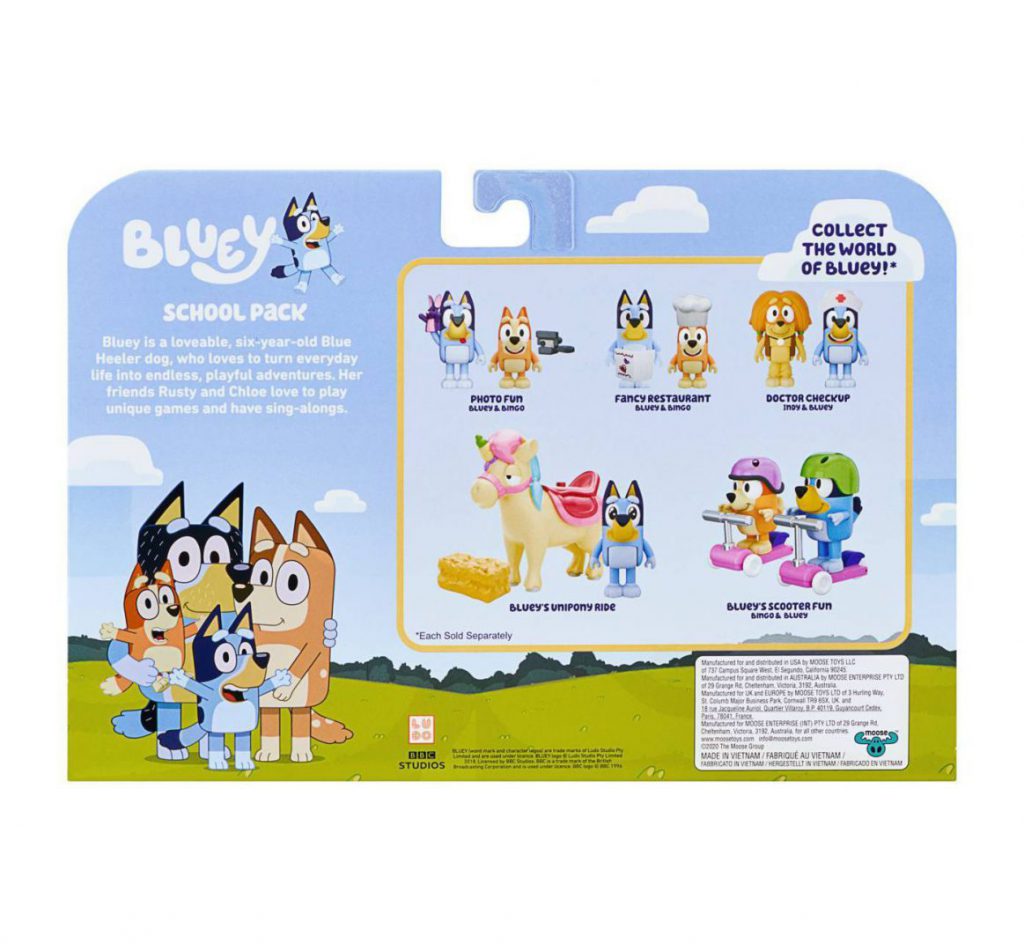 bluey talking toys