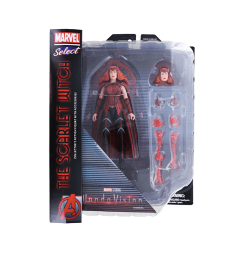 Marvel Select Scarlet Witch, Wanda Vision Action Figure | The Toy