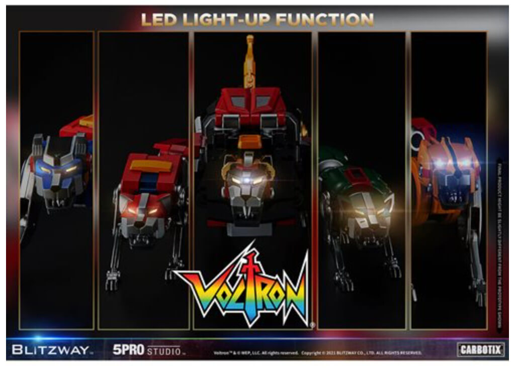 Voltron: Defender of the Universe 5Pro Studio Corbotix Series Action Figure by Blitzway, view 7
