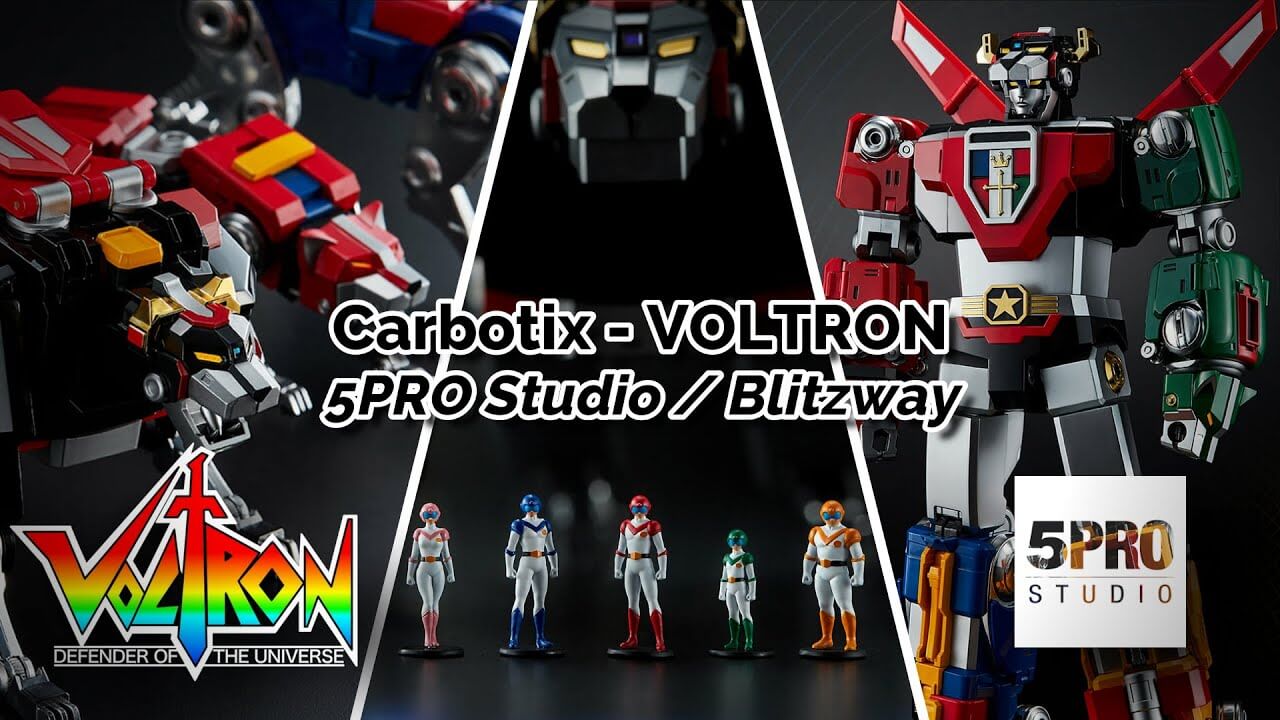 Voltron: Defender of the Universe 5Pro Studio Corbotix Series Action Figure by Blitzway, view 3