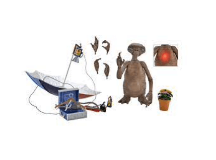 E.T. 40th Anniversary Ultimate Deluxe E.T. 7" Figure by NECA