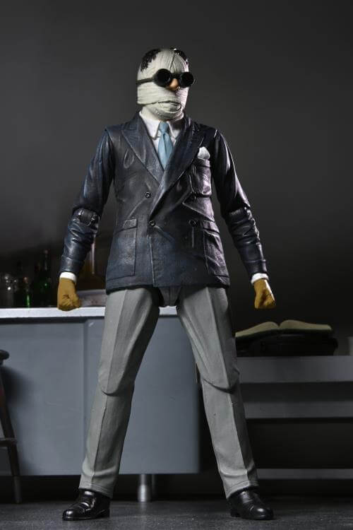Universal Monsters The Invisible Man 7" Ultimate Action Figure by NECA, view 3
