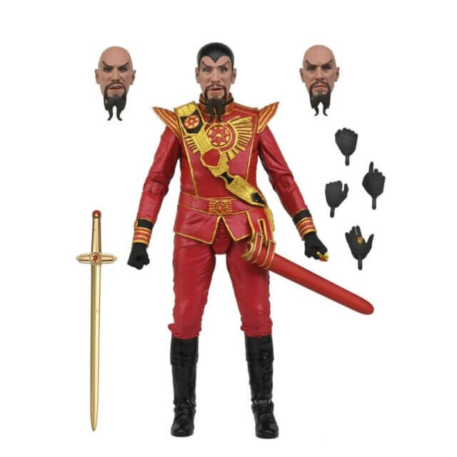 Flash Gordon (1980) Ming the Merciless (Military Suit) 7" Ultimate Action Figure by NECA