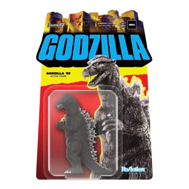 Godzilla Toho ReAction Godzilla ’55 (Grayscale) Action Figure by Super7