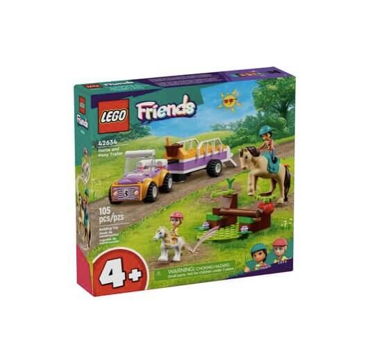 LEGO Friends Horse and Pony Trailer 42634 - Recognized as one of New ...
