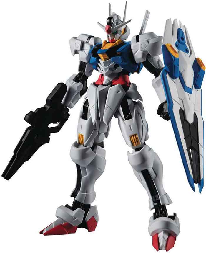 Mobile Suit Gundam: The Witch From Mercury Gundam Universe XVX-016 Gundam Aerial Robot Spirits Action Figure, view 2