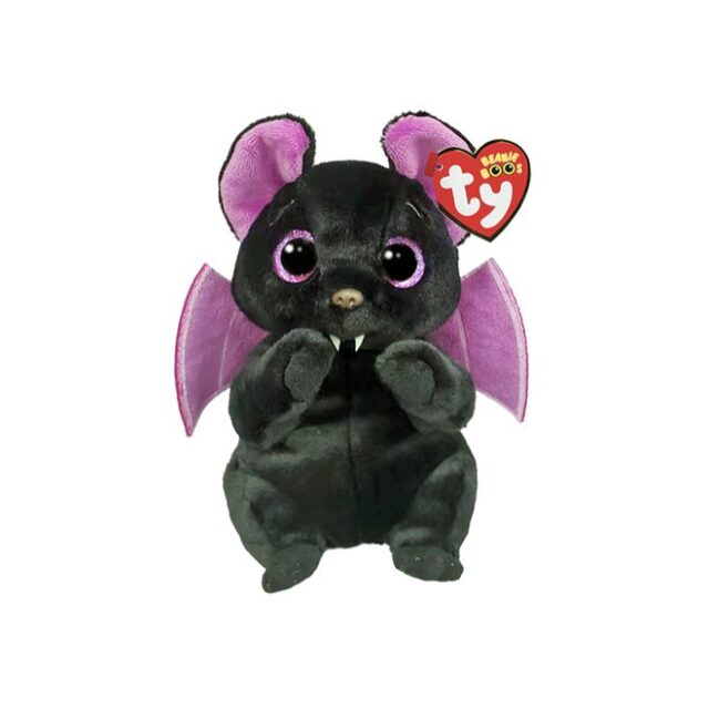 Ty Beanie Boos Batiste purple bat plush