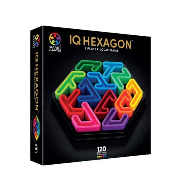 Smart Toys: IQ Hexagon- 1 Player Logic Game