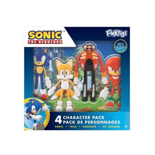 FlexFigs Sonic the Hedgehog 4 Character Pack