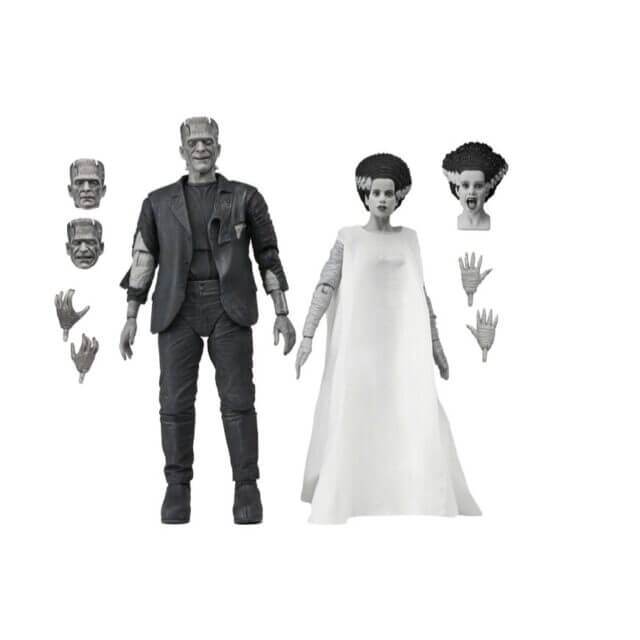 NECA Bride of Frankenstein The Monster and His Mate action figure two-pack
