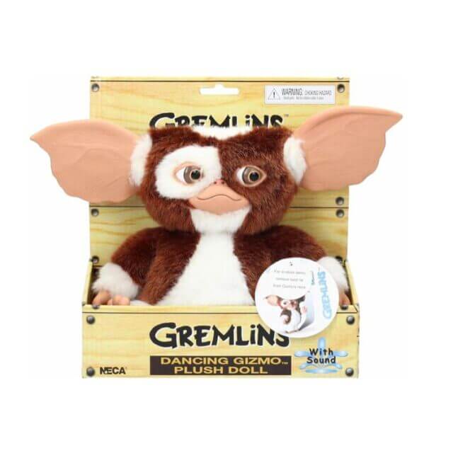 NECA Gremlins Dancing Gizmo plush doll in box