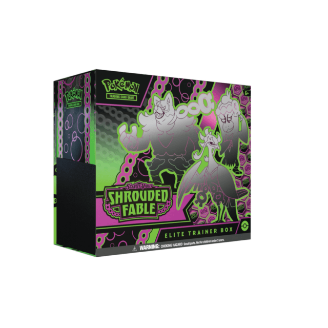 Pokemon Scarlet and Violet Shrouded Fable Elite Trainer Box